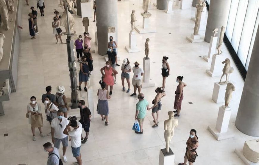 Visita completa de la Acrópolis y Museo de la Acrópolis con guía turístico oficial a pie (Combo 2)