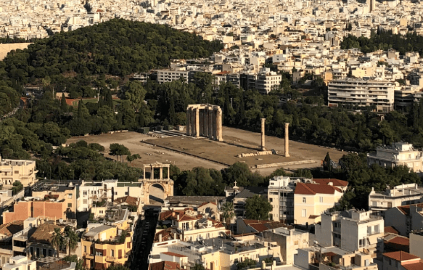 Visita panorámica del casco antiguo de Atenas con guía oficial a pie