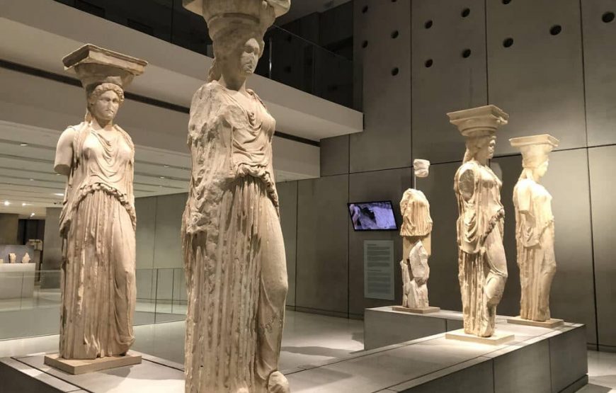 Visita completa de la Acrópolis y Museo de la Acrópolis con guía turístico oficial a pie (Combo 2)
